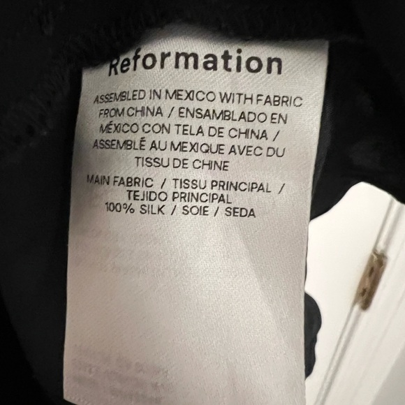 Reformation Layla Silk Skirt - Picture 3 of 4